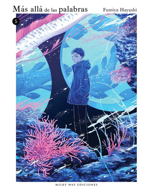 Portada de MAS ALLA DE LAS PALABRAS 5 de HAYASHI FUMIYA, MILKY WAY, ISBN 9791388055942