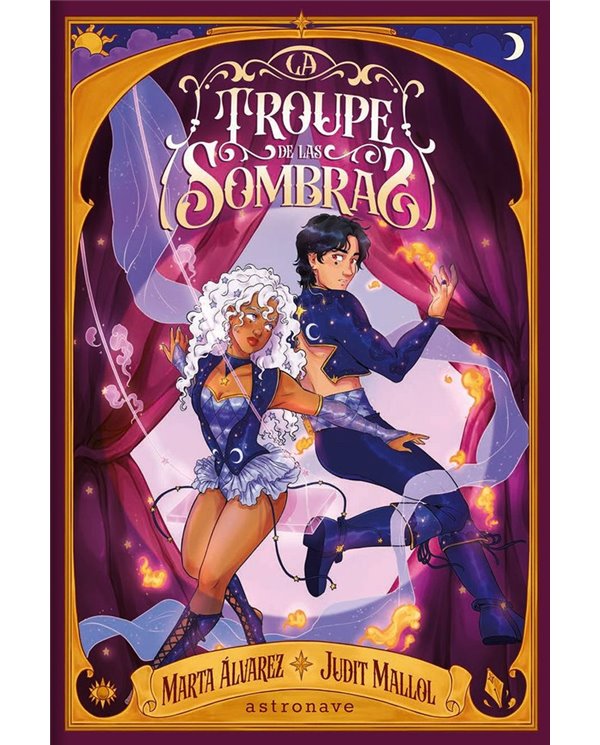 Portada de LA TROUPE DE LAS SOMBRAS de MARTA ALVAREZ/JUDIT MALLOL, NORMA, ISBN 9788467981780