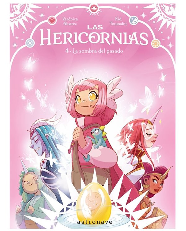 Portada de LAS HERICORNIAS 4 LAS SOMBRAS DEL PASADO de KID TOUSSAINT/ALVAREZ VERONICA, NORMA, ISBN 9788467984354