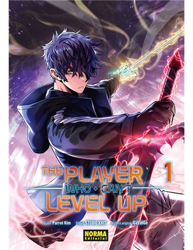 Portada de THE PLAYER WHO CAN'T LEVEL UP 1 de GAVINGE, NORMA, ISBN 9788467984224