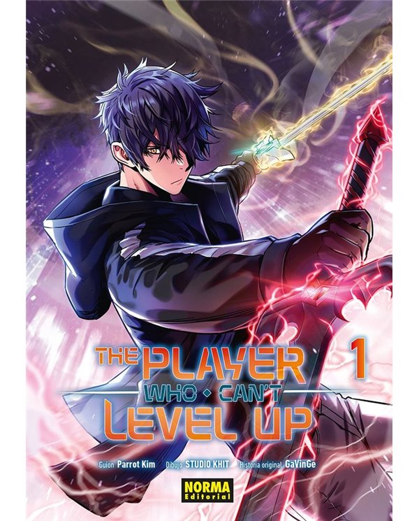 Portada de THE PLAYER WHO CAN'T LEVEL UP 1 de GAVINGE, NORMA, ISBN 9788467984224