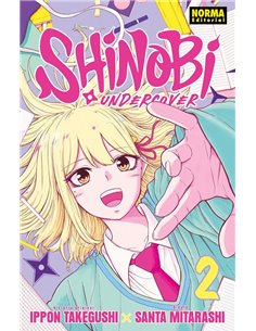 Portada de SHINOBI UNDERCOVER 2 de IPPON TAKEGUSHI, NORMA, ISBN 9788467982947