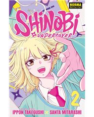 Portada de SHINOBI UNDERCOVER 2 de IPPON TAKEGUSHI, NORMA, ISBN 9788467982947