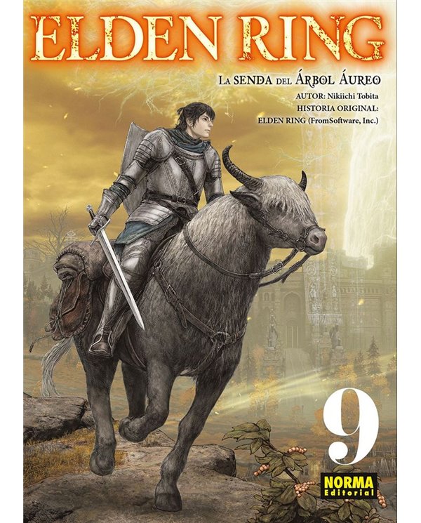Portada de ELDEN RING 9 LA SENDA DEL ARBOL AUREO de NIKIICHI TOBITA, NORMA, ISBN 9788467982497