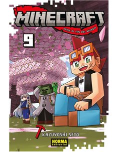 Portada de MINECRAFT 9 de KAZUYOSHI SETO, NORMA, ISBN 9788467985375
