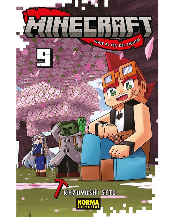 Portada de MINECRAFT 9 de KAZUYOSHI SETO, NORMA, ISBN 9788467985375