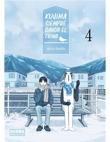Portada de KUJIMA SIEMPRE DANDO EL TRINO 4 de AKIRA KONNO, NORMA, ISBN 9788467980943