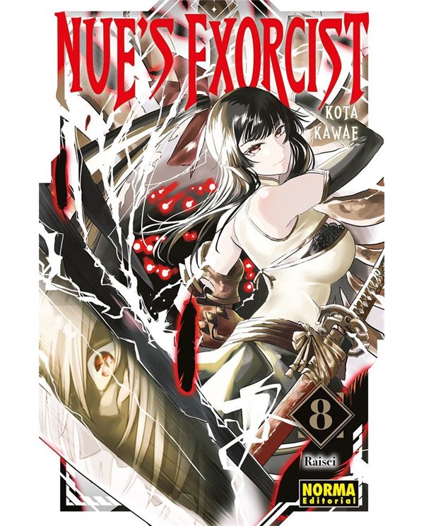 Portada de NUE'S EXORCIST 8 de KOTA KAWAE, NORMA, ISBN 9788467983791