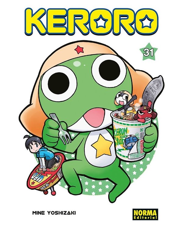 Portada de KERORO 31 de MINE YOSHIZAKI, NORMA, ISBN 9788467985115