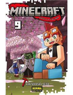Portada de MINECRAFT 9 de KAZUYOSHI SETO, NORMA, ISBN 9788467985382