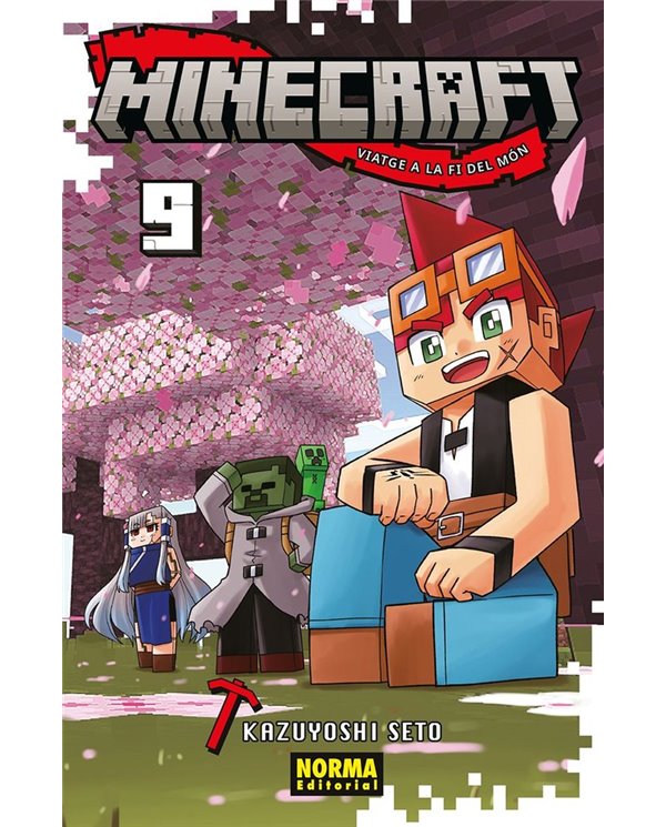 Portada de MINECRAFT 9 de KAZUYOSHI SETO, NORMA, ISBN 9788467985382