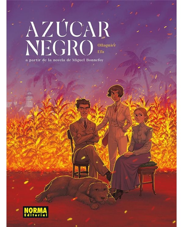 Portada de AZUCAR NEGRO de VIRGINIE OLLGNIER/RICARD EFA, NORMA, ISBN 9788467985290