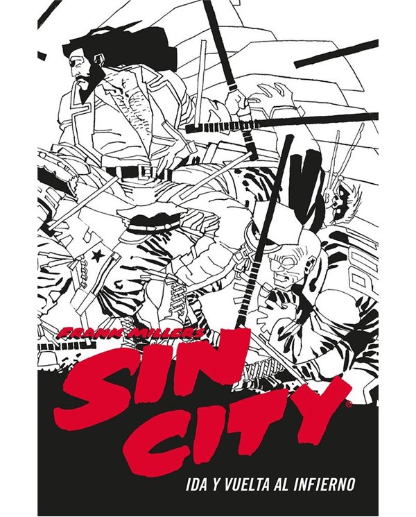 Portada de SIN CITY 7 IDA Y VUELTA AL INFIERNO CARTONE de FRANK MILLER, NORMA, ISBN 9788467966428