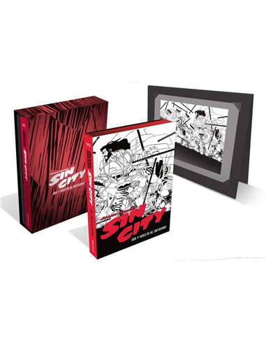 Portada de SIN CITY 7 IDA Y VUELTA AL INFIERNO EDICION DE LUJO de FRANK MILLER, NORMA, ISBN 9788467966435