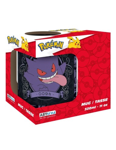 TAZA 320 ML ECTOPLASMA Y MIMIQUI POKEMON 13665361175077
