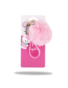 LLAVERO HELLO KITTY POMPON