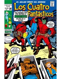 Portada de BIBLIOTECA MARVEL 144. LOS 4 FANTASTICOS 20 de STAN LEE, PANINI, ISBN 9791370582135