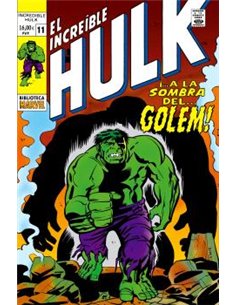Portada de BIBLIOTECA MARVEL 145. EL INCREIBLE HULK 11 de ROY THOMAS, PANINI, ISBN 9791370582142