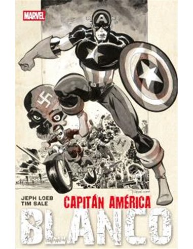 Portada de MARVEL ESSENTIALS 50: CAPITAN AMERICA: BLANCO de TIM SALE, PANINI, ISBN 9791370582173