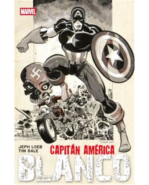 Portada de MARVEL ESSENTIALS 50: CAPITAN AMERICA: BLANCO de TIM SALE, PANINI, ISBN 9791370582173