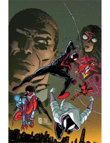 Portada de EL ASOMBROSO SPIDERMAN: SPIDERVERSIDAD de JORDAN MORRIS, PANINI, ISBN 9791370582265