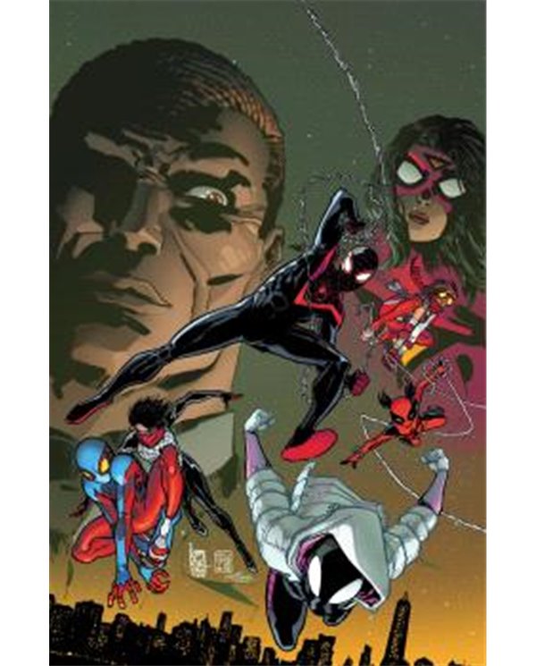 Portada de EL ASOMBROSO SPIDERMAN: SPIDERVERSIDAD de JORDAN MORRIS, PANINI, ISBN 9791370582265