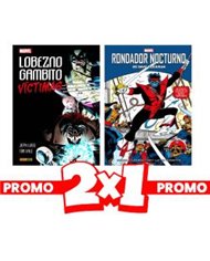 Portada de 2X1 LOBEZNO/GAMBITO:VICTIMAS + RONDADOR NOCTURNO DE DAVE COCKRUM de VARIOS AUTORES, PANINI, ISBN 8424248928544
