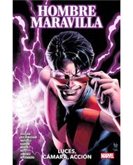 Portada de HOMBRE MARAVILLA: LUCES, CAMARA, ACCION de GERRY DUGGAN, PANINI, ISBN 9791370581381
