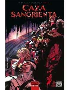 Portada de MARVEL PREMIERE. CAZA SANGRIENTA. RED BAND de JED MACKAY, PANINI, ISBN 9791370582203