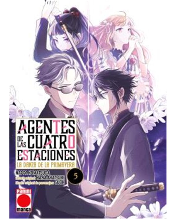 Portada de AGENTES DE LAS CUATRO ESTACIONES. LA DANZA DE LA PRIMAVERA 05 de NAPPA KOMATSUDA, PANINI, ISBN 9791370582272