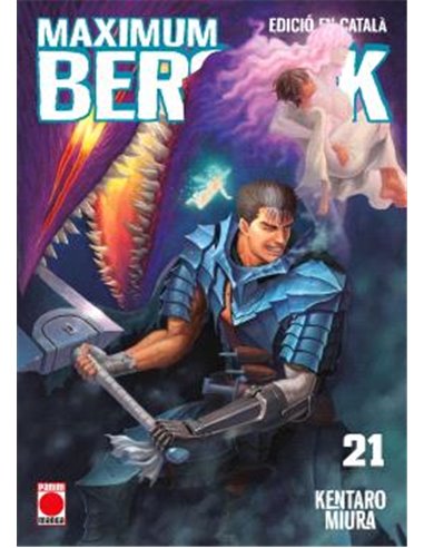 Portada de BERSERK MAXIMUM 21 (CATALAN) de KENTARO MIURA, PANINI, ISBN 9791370582296
