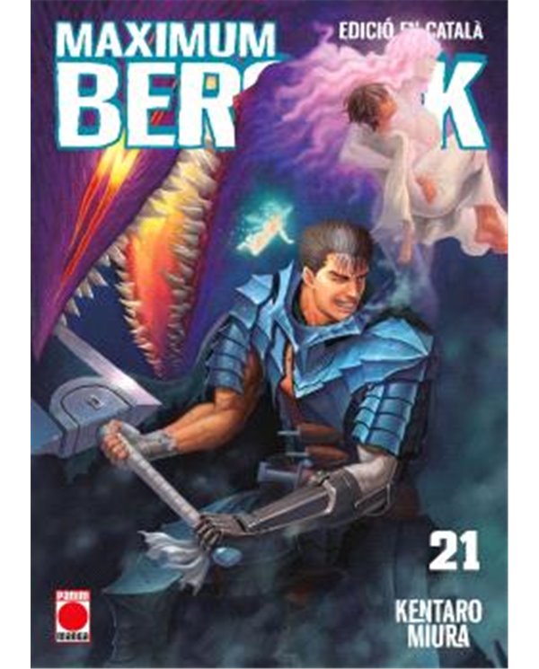 Portada de BERSERK MAXIMUM 21 (CATALAN) de KENTARO MIURA, PANINI, ISBN 9791370582296
