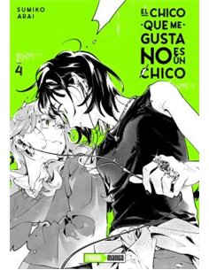 Portada de EL CHICO QUE ME GUSTA NO ES UN CHICO 04 de SUMIKO ARAI, PANINI, ISBN 9791370582319