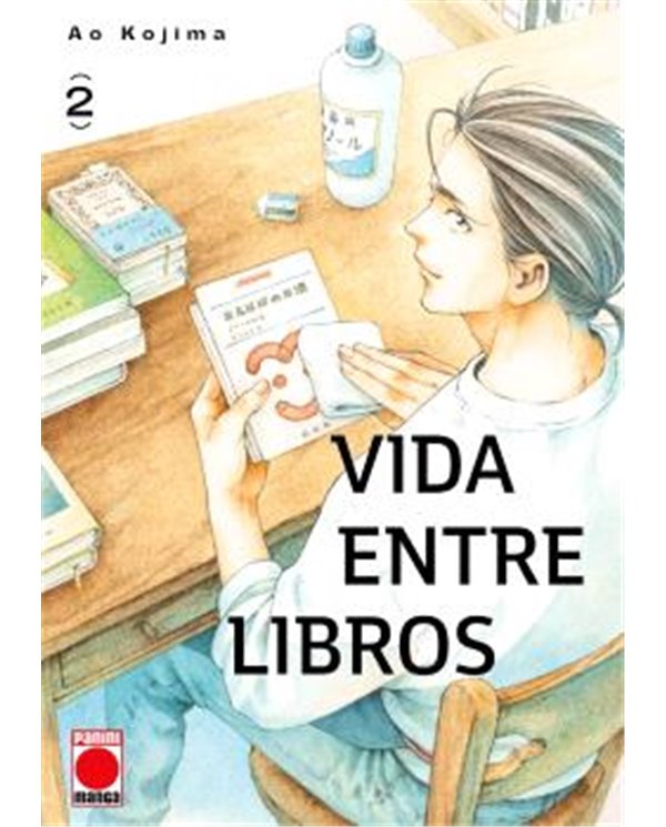 Portada de VIDA ENTRE LIBROS 02 de AO KOJIMA, PANINI, ISBN 9791370582371