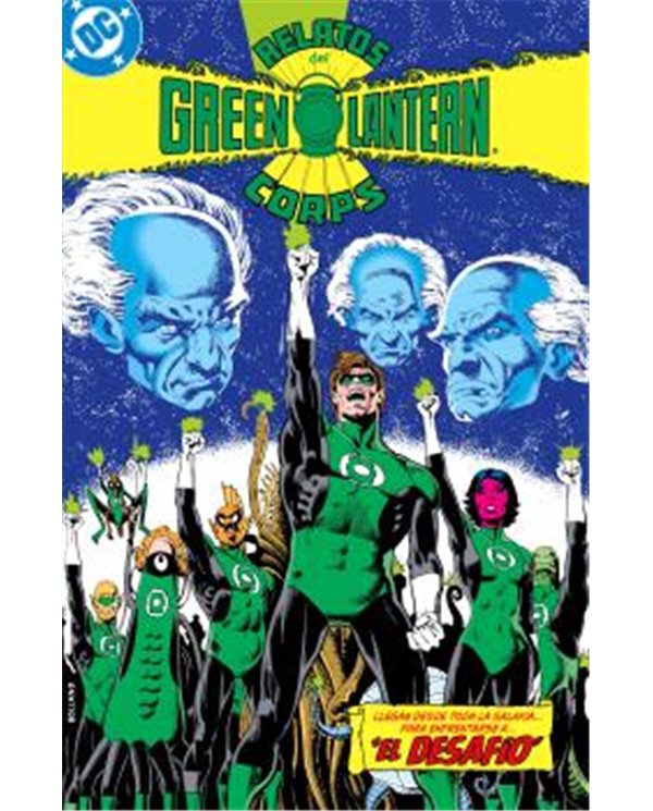 Portada de ARCHIVOS DC: RELATOS DEL GREEN LANTERN CORPS de MIKE W. BARR, PANINI, ISBN 9791370582005