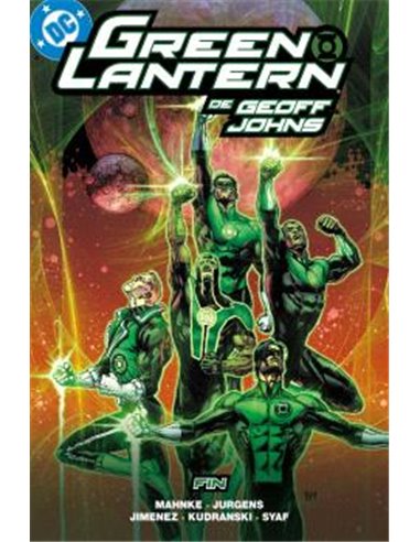 Portada de BIBLIOTECA GREEN LANTERN DE GEOFF JOHNS 18 FIN de GEOFF JOHNS, PANINI, ISBN 9791370582012
