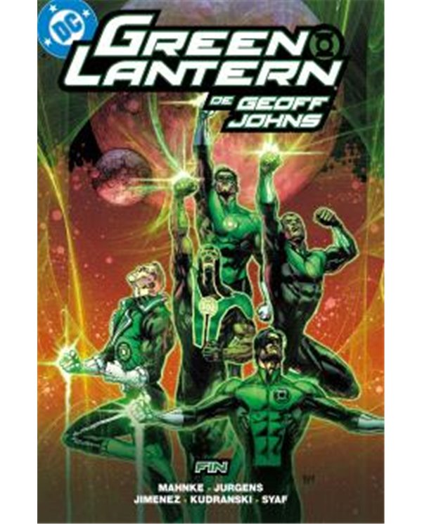 Portada de BIBLIOTECA GREEN LANTERN DE GEOFF JOHNS 18 FIN de GEOFF JOHNS, PANINI, ISBN 9791370582012