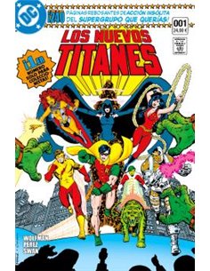 Portada de BIBLIOTECA LOS NUEVOS TITANES 01 de MARV WOLFMANN, PANINI, ISBN 9791370582036
