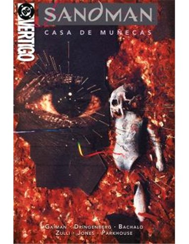 Portada de BIBLIOTECA VERTIGO THE SANDMAN 02. CASA DE MUÑECAS de NEIL GAIMAN, PANINI, ISBN 9791370582050