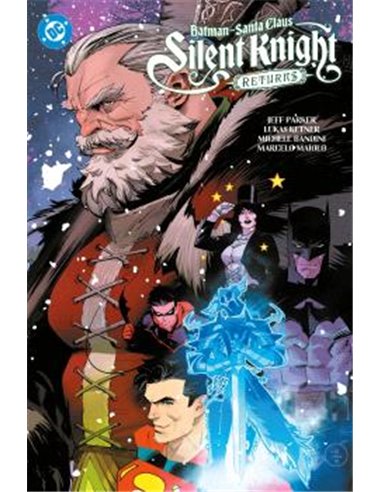 Portada de BATMAN/SANTA CLAUS. SILENT KNIGHT RETURNS de JEFF PARKER, PANINI, ISBN 9791370582074