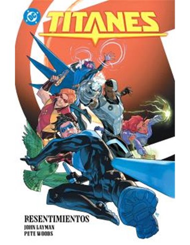 Portada de DC PREMIERE. AMANECER DE DC. TITANES 04. RESENTIMIENTOS de JOHN LAYMAN, PANINI, ISBN 9791370582081