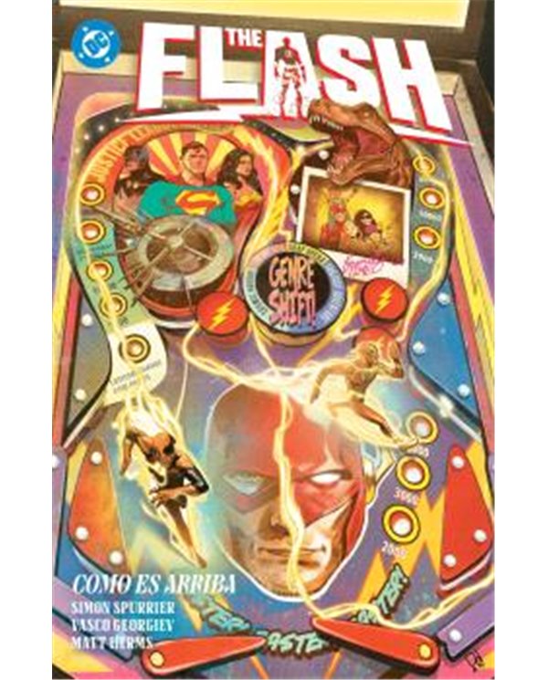 Portada de DC PREMIERE. AMANECER DE DC. THE FLASH 03 COMO ES ARRIBA de SIMON SPURRIER, PANINI, ISBN 9791370582098