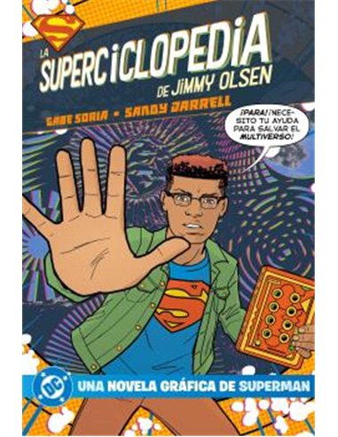 Portada de DC YOUNG ADULTS. LA SUPERCYCLOPEDIA DE JIMMY OLSEN de GABE SORIA, PANINI, ISBN 9791370582111