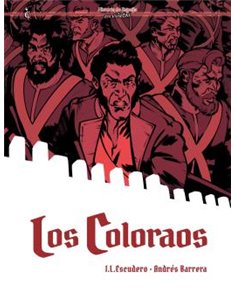 Portada de LOS COLORAOS de J.L. ESCUDERO, CASCABORRA EDICIONES, ISBN 9791399295207