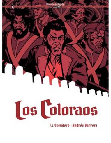 Portada de LOS COLORAOS de J.L. ESCUDERO, CASCABORRA EDICIONES, ISBN 9791399295207