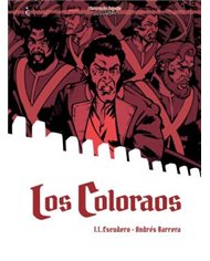 Portada de LOS COLORAOS de J.L. ESCUDERO, CASCABORRA EDICIONES, ISBN 9791399295207