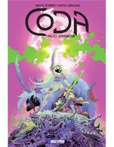 Portada de CODA: FALSO AMANECER de SIMON SPURRIER, MOZTROS, ISBN 9791387953980