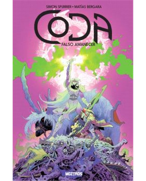 Portada de CODA: FALSO AMANECER de SIMON SPURRIER, MOZTROS, ISBN 9791387953980
