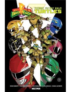 Portada de MMPR VS LAS TORTUGAS NINJA 03 de RYAN PARROTT, MOZTROS, ISBN 9791388484032