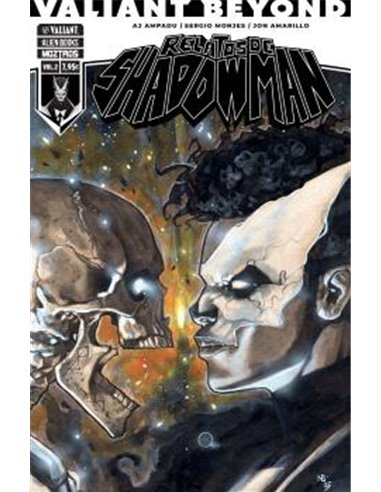 Portada de VALIANT BEYOND: RELATOS DE SHADOWMAN VOL 02 de AJ AMPADU, MOZTROS, ISBN 9791387953874